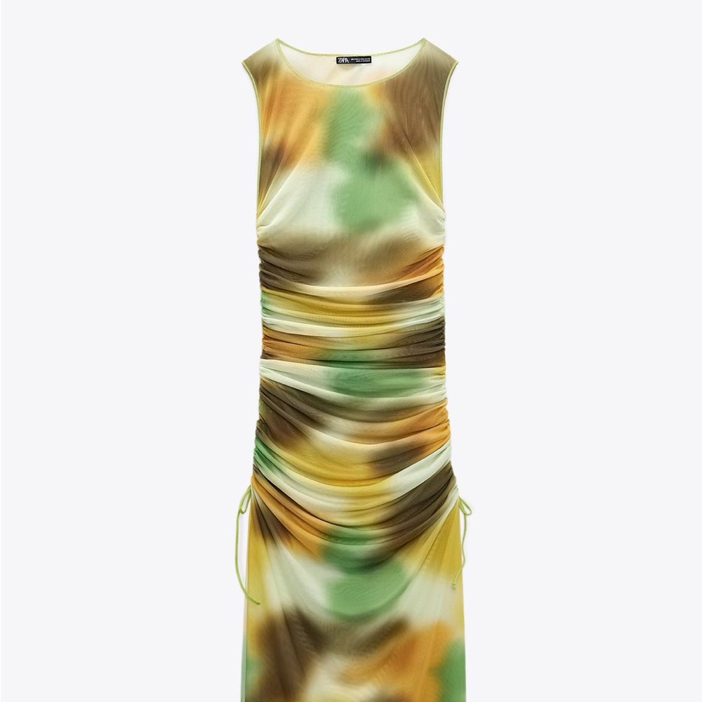 Zara Multicolor Sleeveless Dress